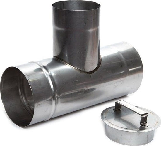 Изображение WADEX  CHIMNEY UNION TEE 125 DIAMETER - 150/20