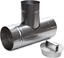 Attēls no WADEX  CHIMNEY UNION TEE 125 DIAMETER - 150/20
