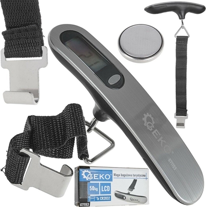 Attēls no WAGA HAKOWA BAGAOWA TURYSTYCZNA LCD 50kg /GEKO