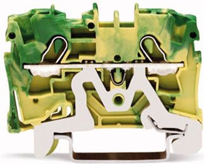 Picture of Wago Zczka 2-przewodowa óto-zielona TOPJOBS 4mm2 (2004-1207)