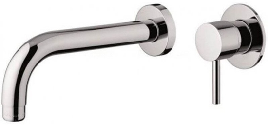 Picture of Wall-mounted washbasin mixer Flexdoccia Matrix 33310.05.2CR+00400.05.2CR, chrome