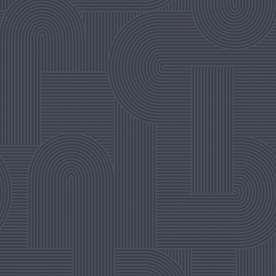 Picture of WALLPAPER 121808 MINDFUL LIVING NAVY