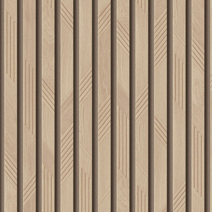 Изображение WALLPAPER 525111 BROWN SLATS (12)