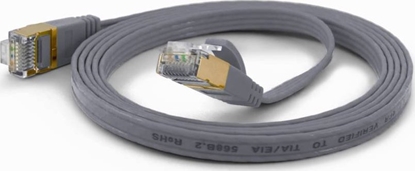 Attēls no Wantec Wantec 7301 F/FTP (FFTP) gray 2m Cat6a Network cable (7301)