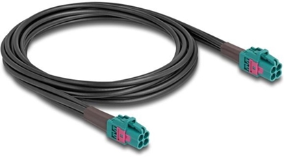 Attēls no Wantec Wantec flates CAT6A FTP Patch Cable - 1,5 m - Cat6a - F/UTP (FTP) - RJ- 45 - RJ- 45 - black (7090)