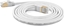 Picture of Wantec Wantec wW Patch CableCat.7 RohCable extra thin (plug CAT6A) SSTP white 0,25m (7115)