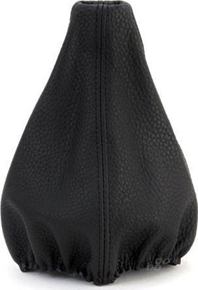 Attēls no WAS Wodzimierz miechowski Mieszek dwigni zmiany biegów skórzany czarne nici