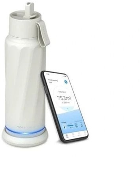 Picture of WaterH VITA FlipLid smart drinking bottle, 532 ml, white