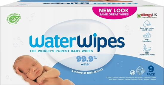 Picture of WaterWipes Chusteczki nawilane BIO 9x60 szt.