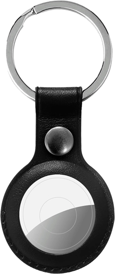 Picture of Wave Genuine Leather case with key ring, Apple AirTag, black