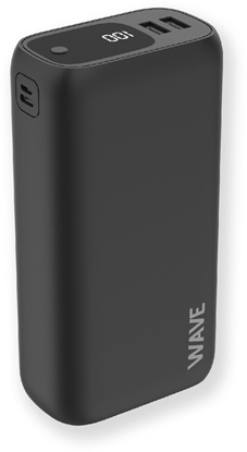 Изображение Wave Ultrapower power bank, 30,000 mAh, black