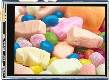 Изображение Waveshare Ekran dotykowy rezystancyjny LCD IPS 2,8'' 320x240px - SPI - 65K RGB - do Raspberry Pi Pico - Waveshare 19804