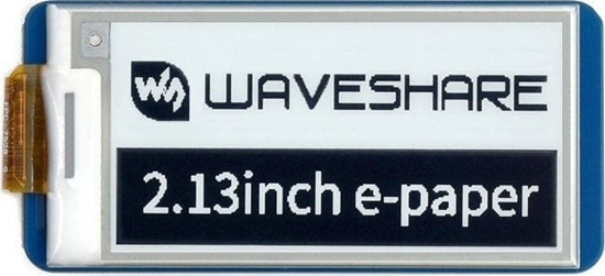 Picture of Waveshare Wywietlacz E-paper E-Ink - 2,13'' 250x122px - SPI - czarno-biay - do Raspberry Pi Pico - Waveshare 19406}