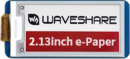 Изображение Waveshare Wywietlacz E-Paper E-Ink 2,13'' 212x104px - SPI - 3 kolory - do Raspberry Pi Pico - Waveshare 19588}