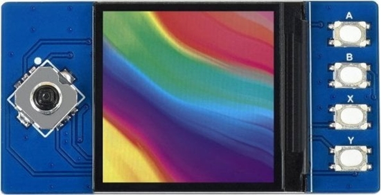Изображение Waveshare Wywietlacz LCD IPS 1,3'' 240x240px - SPI - 65K RGB - do Raspberry Pi Pico - Waveshare 19650}