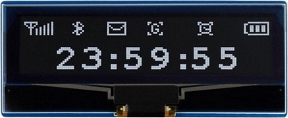 Изображение Waveshare Wywietlacz OLED 2,23'' 128x32px - SPI/I2C - czarno-biay - do Raspberry Pi Pico - Waveshare 19750}