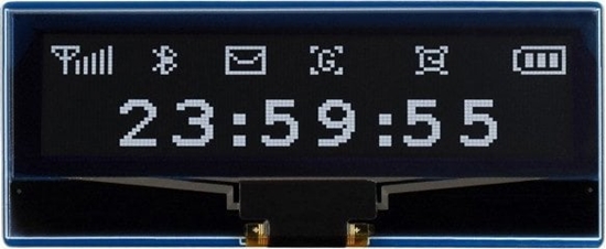 Изображение Waveshare Wywietlacz OLED 2,23'' 128x32px - SPI/I2C - czarno-biay - do Raspberry Pi Pico - Waveshare 19750}