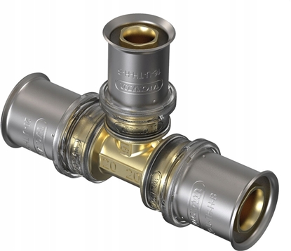 Picture of Wavin 4064361 TRÓJNIK RED 25X16X25 PEXAL TIGRIS M5 WAVIN // PX-W.TR.25X16X25-M5