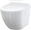 Picture of WC SOLID Muszla WC wiszca + Deska sedesowa SLIM SOFTCLOSE, Duroplast