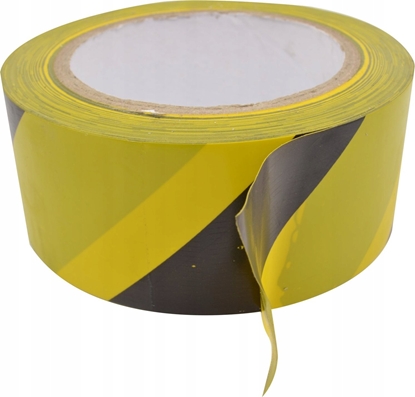 Picture of Weba Tama ostrzegawcza szer. 20 cm, niebieska (1 rolka - 100m)