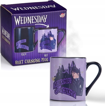 Picture of WEDNESDAY  Giftable Heat reveal mug - Wednesday and Thing