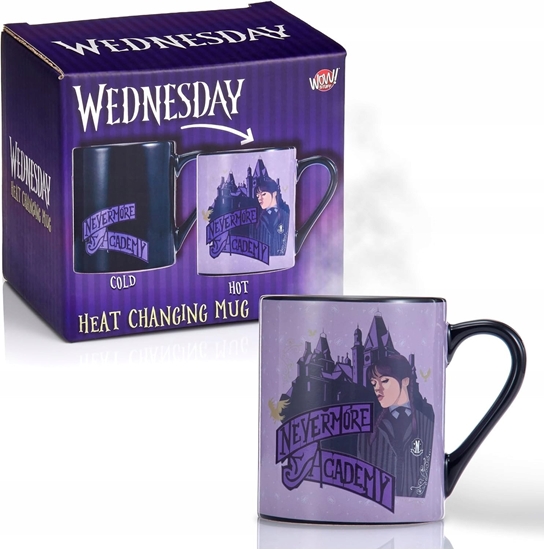 Picture of WEDNESDAY  Giftable Heat reveal mug - Wednesday and Thing