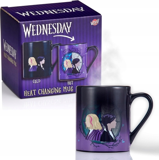 Picture of WEDNESDAY Giftable Heat reveal mug - Wednesday and Enid