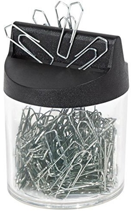 Picture of WEDO Klammernspender mit Magnet rund gefüllt, 125 Büro Silbe