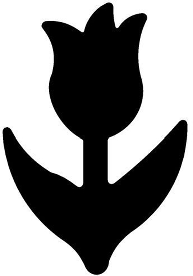 Picture of WEDO Motivlocher groß Blume Ausstanzung 1,7 x 2,5 cm gr/or