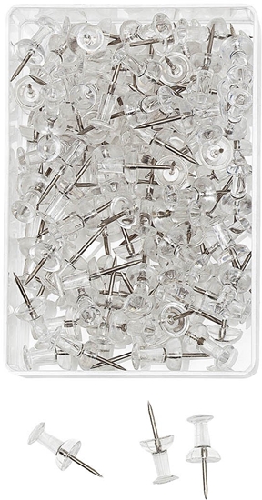 Picture of Wedo WEDO Pinezki Diabolo w przezroczystym opakowaniu 100 sztuk dugo 2,3