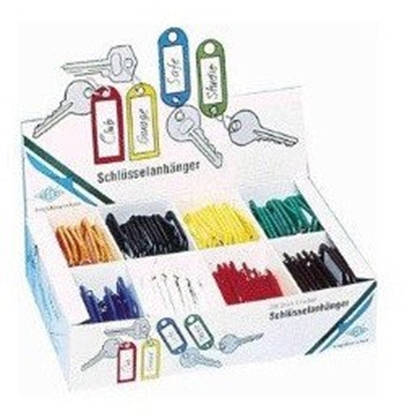 Picture of WEDO Schlüsselanhänger mit S-Haken f.sort 100er Packung
