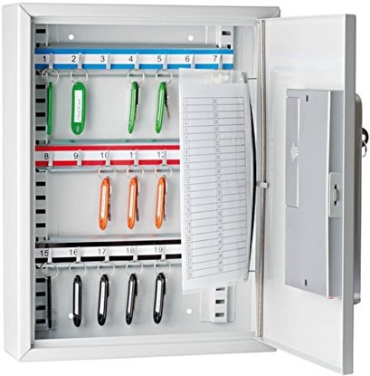 Picture of WEDO Schlüsselschrank 24er Zahlenschloss l.grau