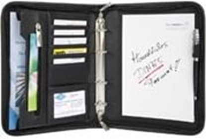 Picture of Wedo teczka skórzana organizer A5 czarny (585101)