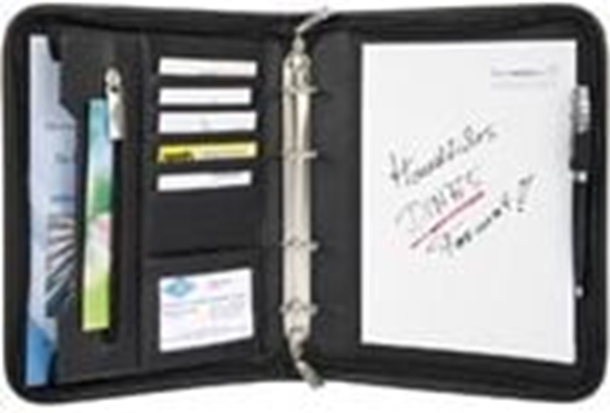 Picture of Wedo teczka skórzana organizer A5 czarny (585101)