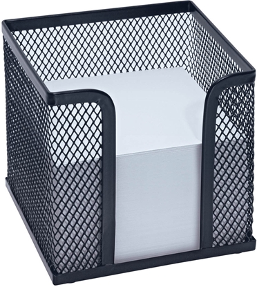 Picture of WEDO Zettelbox Office Papier 92x92 mm Drahtmetall schwarz