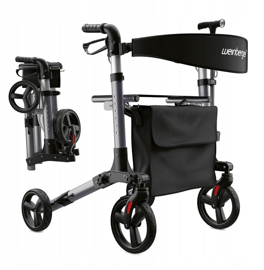 Изображение Weinberger Aluminium-Rollator 3-fach faltbar