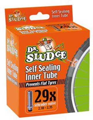 Изображение Weldtite Dtka z pynem antyprzebiciowym DR SLUDGE PUNCTURE PROTECTION INNER TUBE 29" x 2.10-2.35 schrader (WLD-04025)