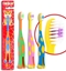Attēls no WELLBEE Szczoteczka dla dzieci KIDS(3+) Soft (blister) stojca - mix kolorów 1szt