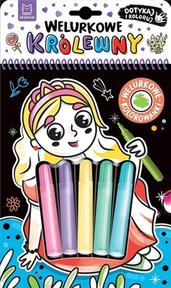 Attēls no Welurkowe królewny. Dotykaj i koloruj