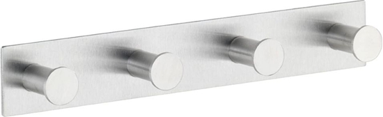 Picture of Wenko hak cienny Celano Quadro 25,5 cm stal nierdzewna matowa srebrna