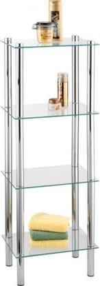 Picture of Wenko wieszak azienkowy 104 x 40 cm szklany srebrny