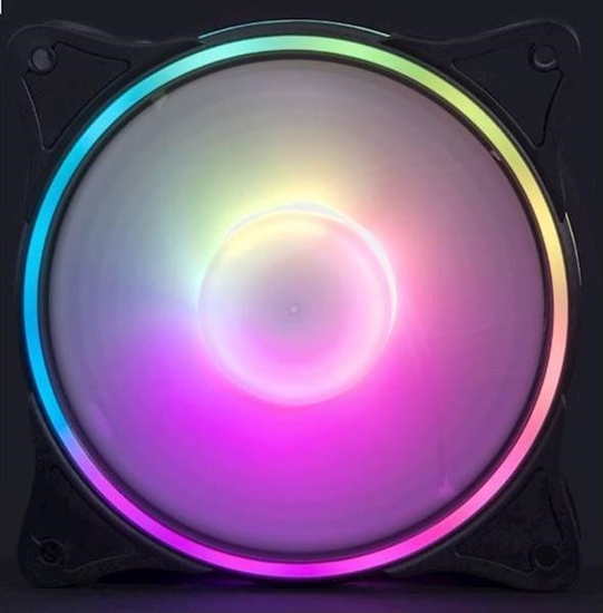 Picture of Wentylator Bandit Gaming 15x LED RGB Rainbow 2 Ring (BP-FSRILRRGB)