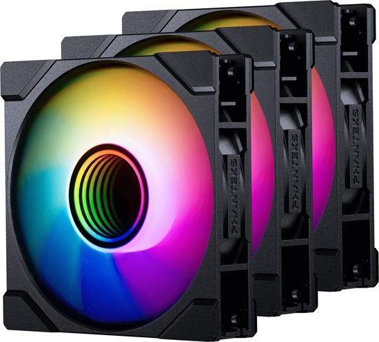 Picture of Wentylator Phanteks M25G2-120 D-RGB Reverse Blade 3-pack czarny (PH-F120M25R_G2_DBK01_3P)