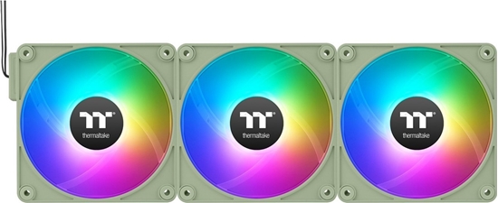 Picture of Thermaltake CT120 EX Reverse Fan Matcha Green 3 Pack ARGB Sync