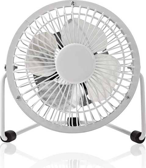 Изображение Wentylator USB Nedis Stoowy Metal Mini Fan (FNDK1WT10)