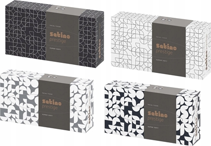 Picture of Wepa Wepa Satino Prestige - Chusteczki higieniczne w pudeku - 100 sztuk