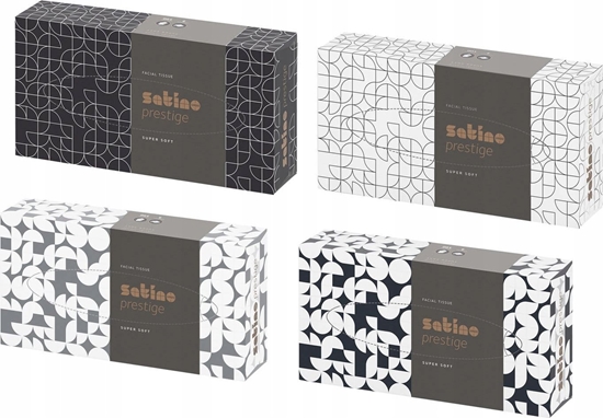 Picture of Wepa Wepa Satino Prestige - Chusteczki higieniczne w pudeku - 100 sztuk