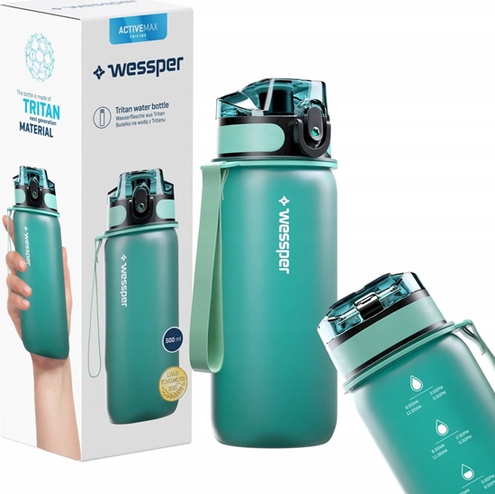 Изображение Wessper BUTELKA DO WODY MOTYWACYJNA 0,5L POD CHOINK