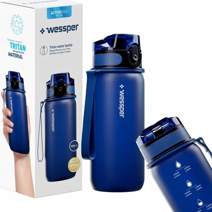 Изображение Wessper BUTELKA TURYSTYCZNA DO PLECAKA 0,5L NA PREZENT