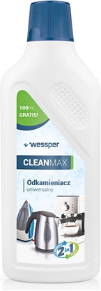 Изображение Wessper CleanMax uniwersalny odkamieniacz 500 ml do ekspresów, czajników, elazek